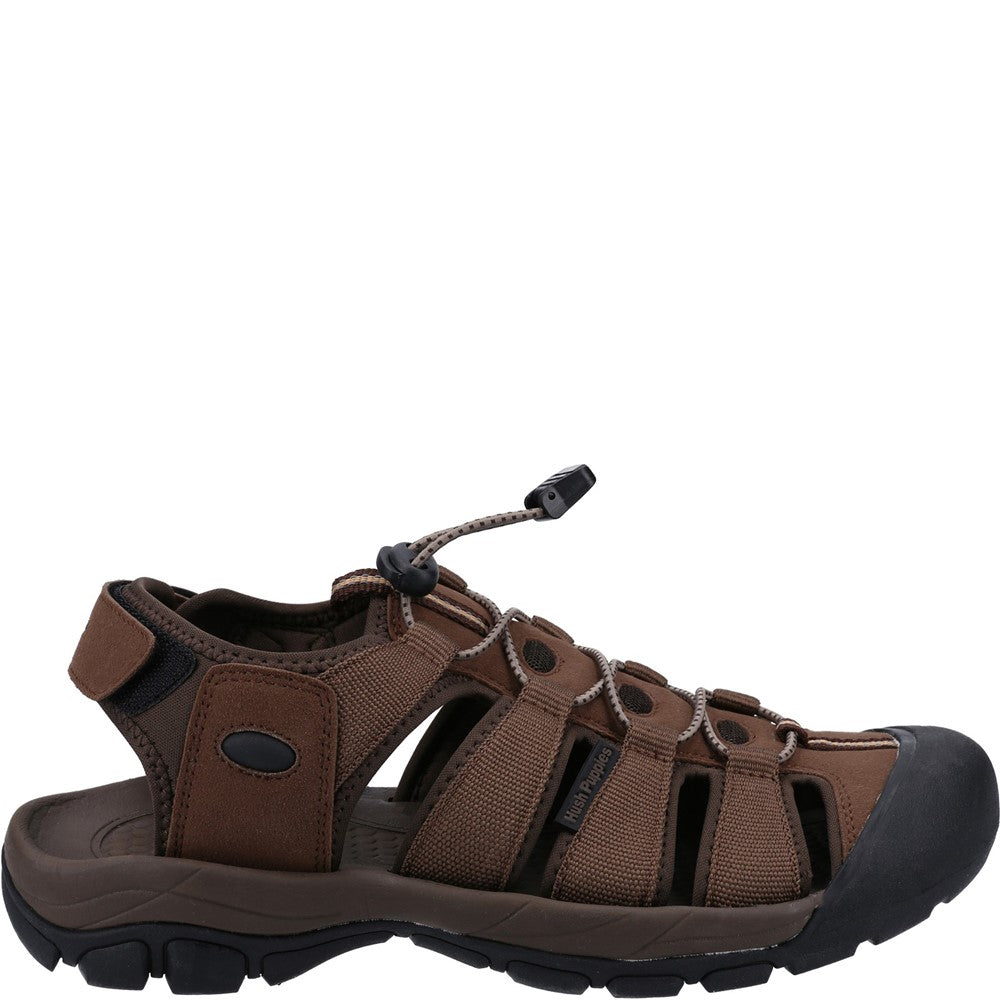 Sandal Mens Summer Brown Hush Puppies Peru Sandal
