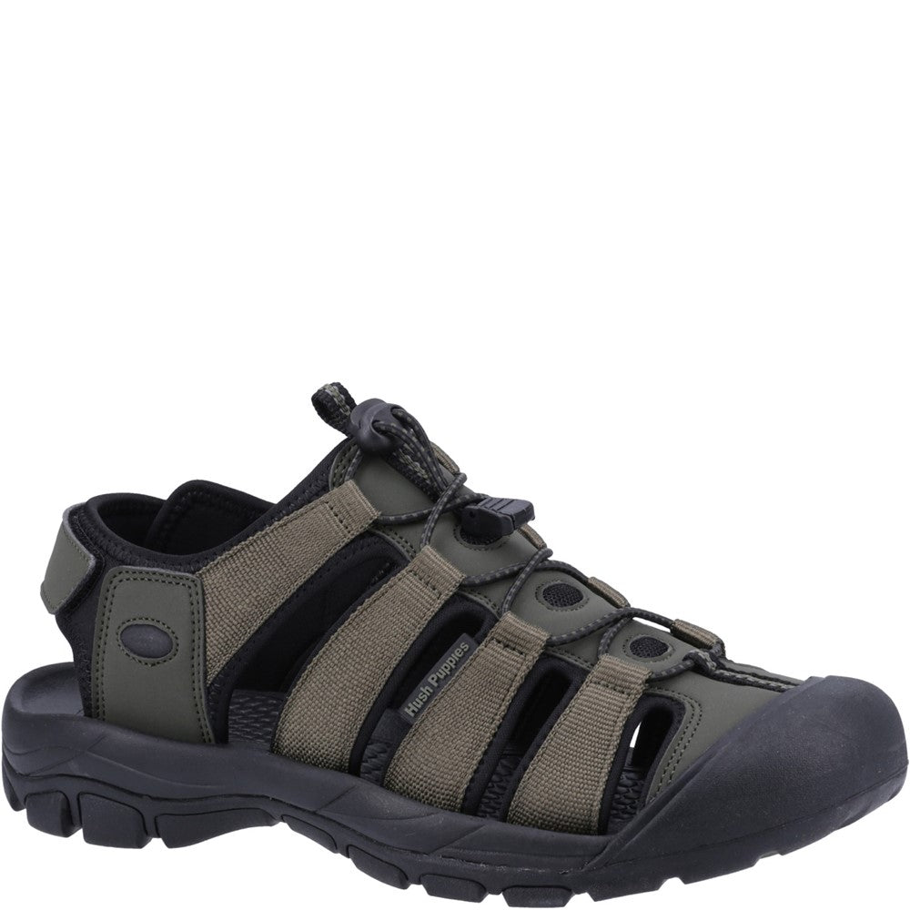 Sandal Mens Summer Khaki Hush Puppies Peru Sandal