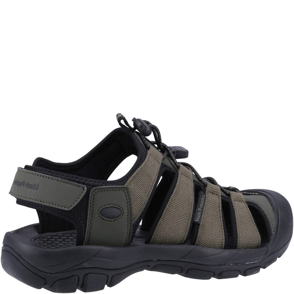 Sandal Mens Summer Khaki Hush Puppies Peru Sandal