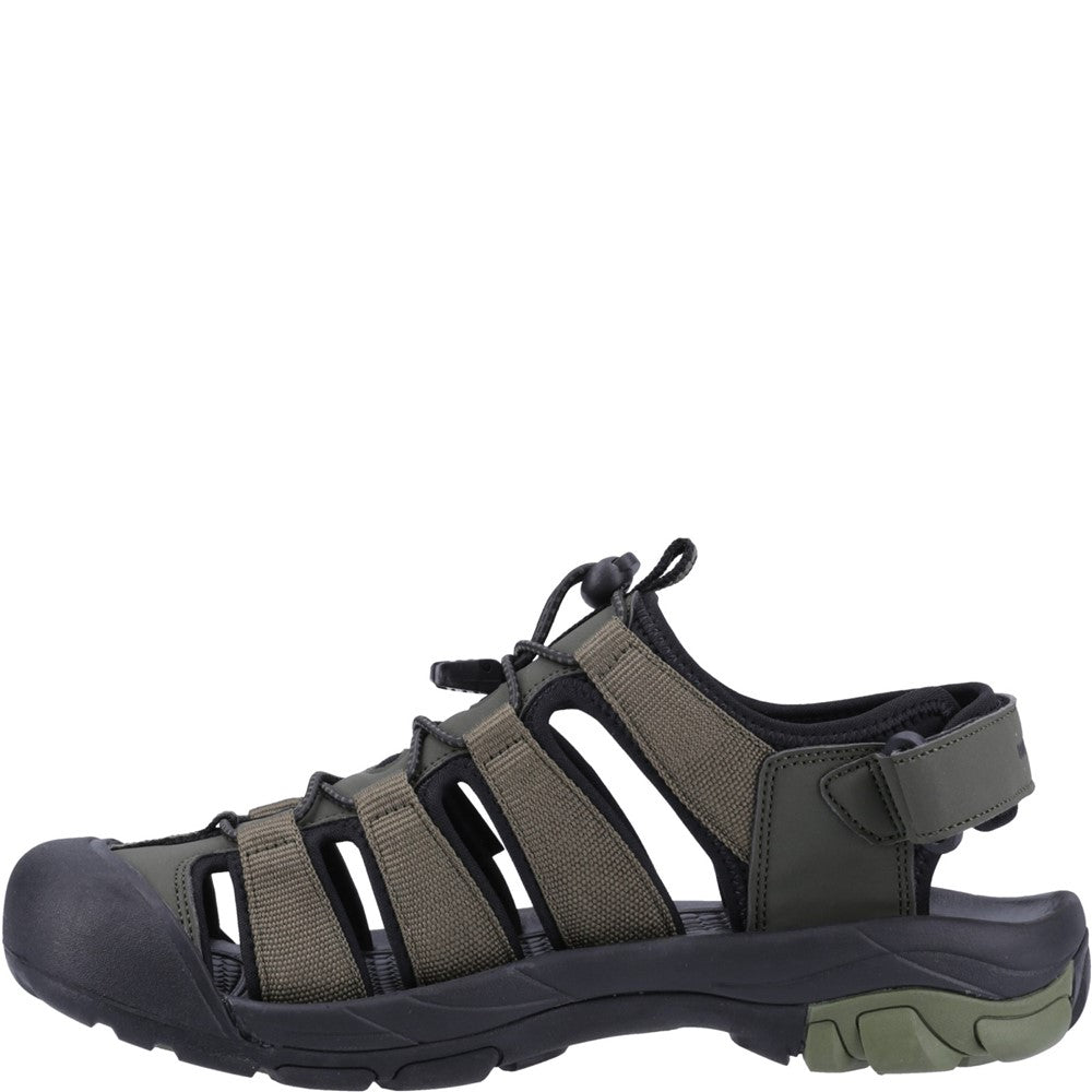 Sandal Mens Summer Khaki Hush Puppies Peru Sandal
