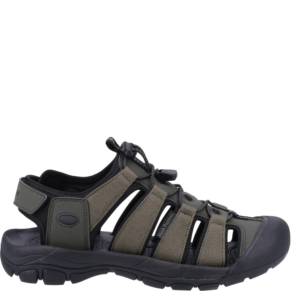 Sandal Mens Summer Khaki Hush Puppies Peru Sandal
