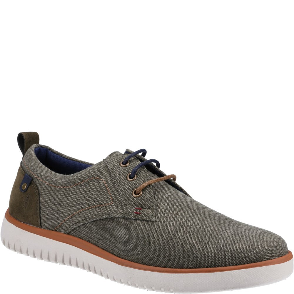 Lace Mens Summer Khaki Hush Puppies Sandy Shoe