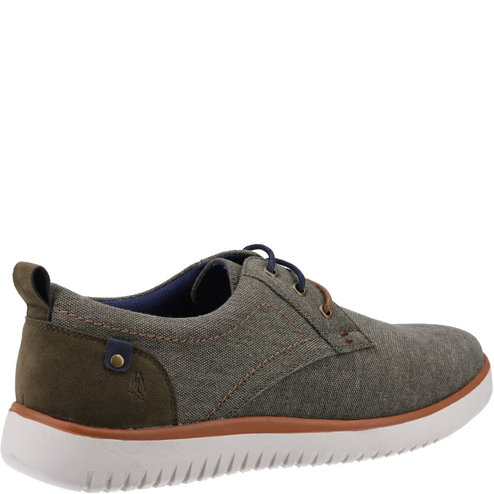 Lace Mens Summer Khaki Hush Puppies Sandy Shoe
