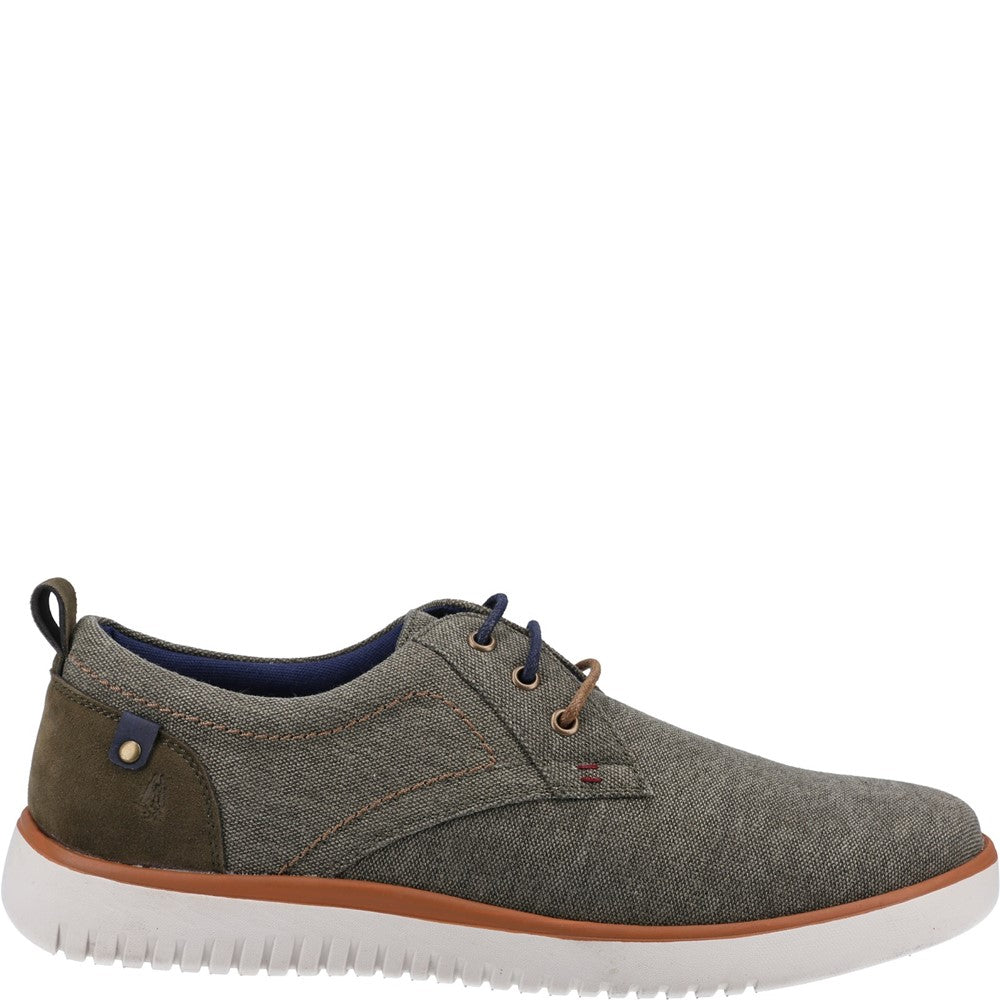 Lace Mens Summer Khaki Hush Puppies Sandy Shoe