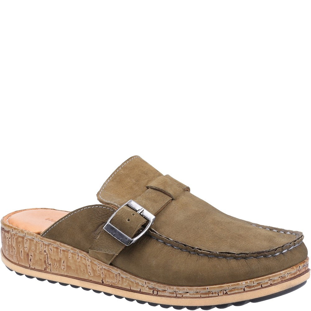 Sandal Ladies Summer Khaki Hush Puppies Sorcha Mule Sandal