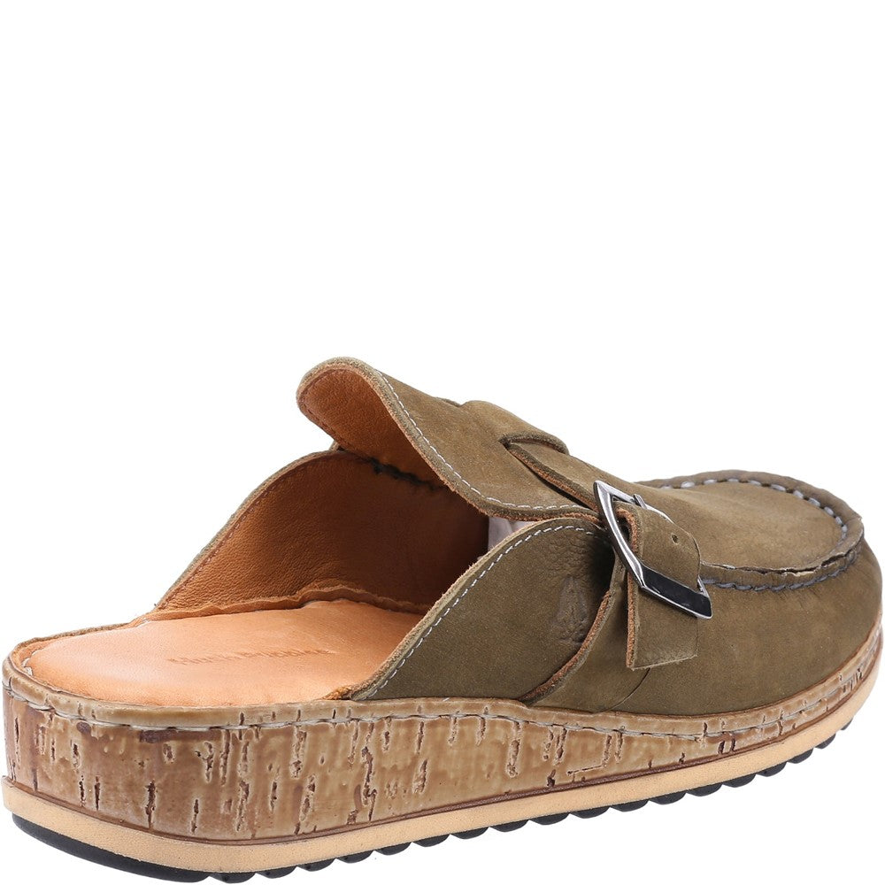 Sandal Ladies Summer Khaki Hush Puppies Sorcha Mule Sandal