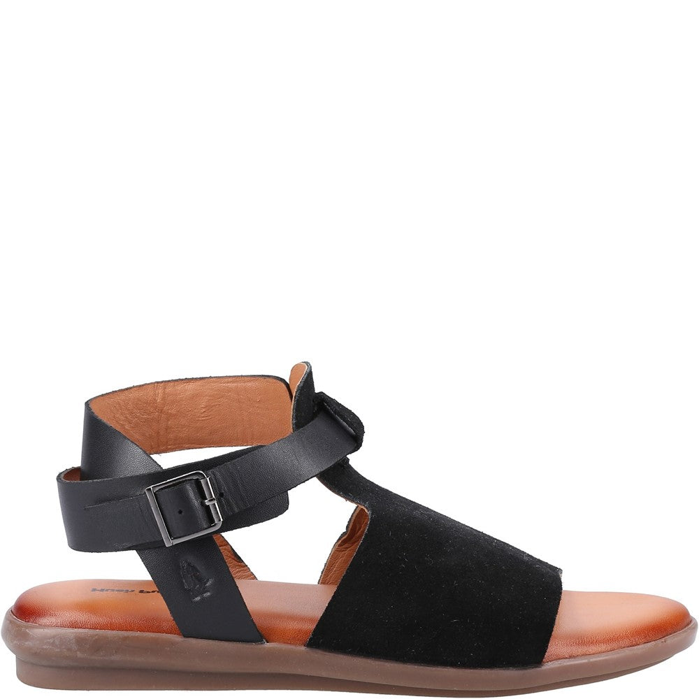 Sandal Ladies Summer Black Hush Puppies Kristie Sandal