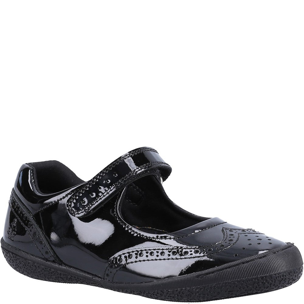 Patent Rina Patent Senior School Shoes
