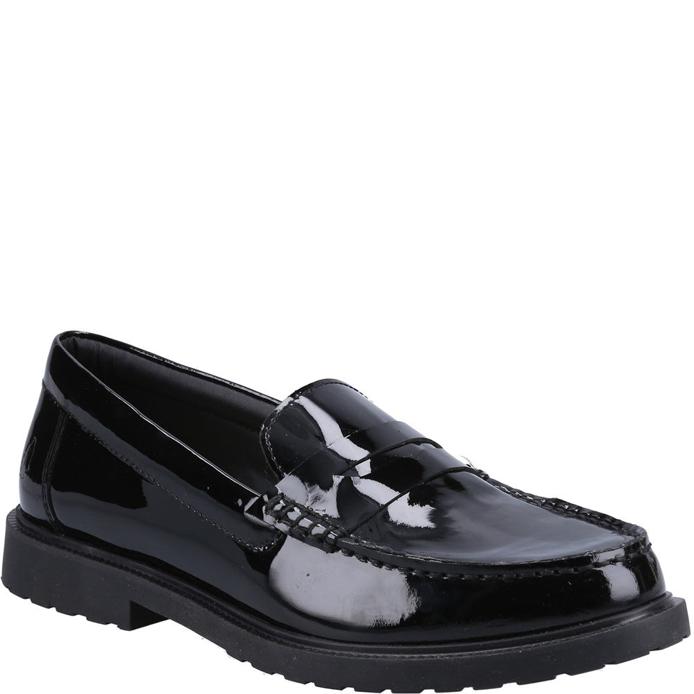 Slip On Ladies Shoes Patent Hush Puppies Verity Shoe