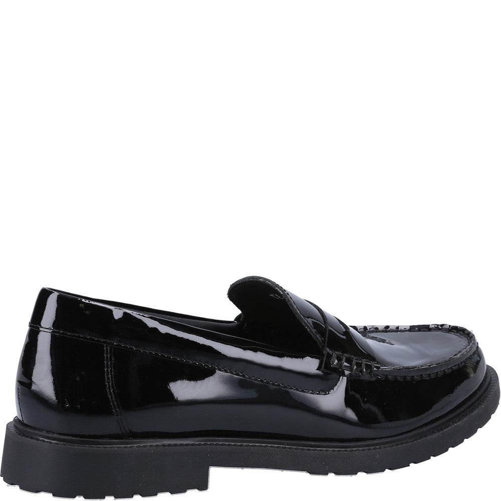 Slip On Ladies Shoes Patent Hush Puppies Verity Shoe