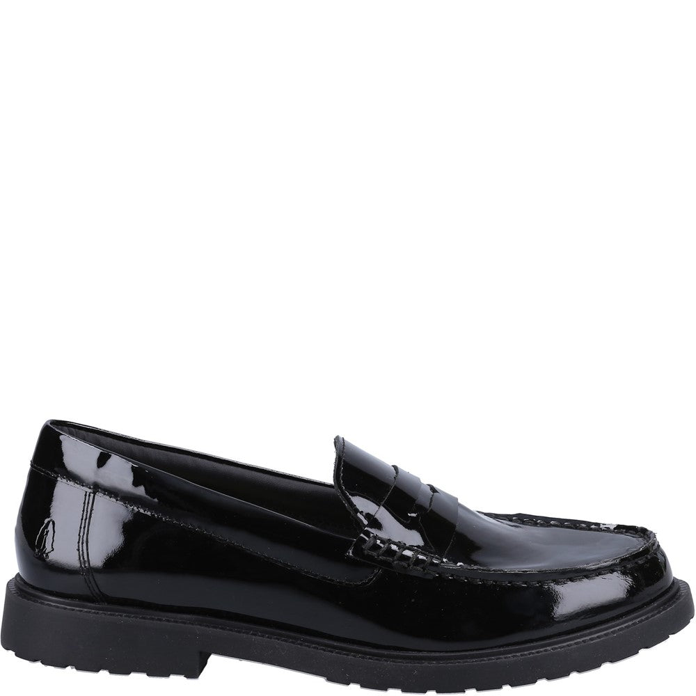 Slip On Ladies Shoes Patent Hush Puppies Verity Shoe