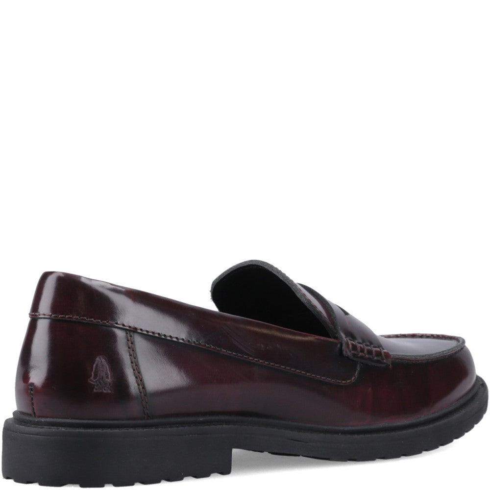 Slip On Ladies Shoes Plum Hush Puppies Verity Shoe