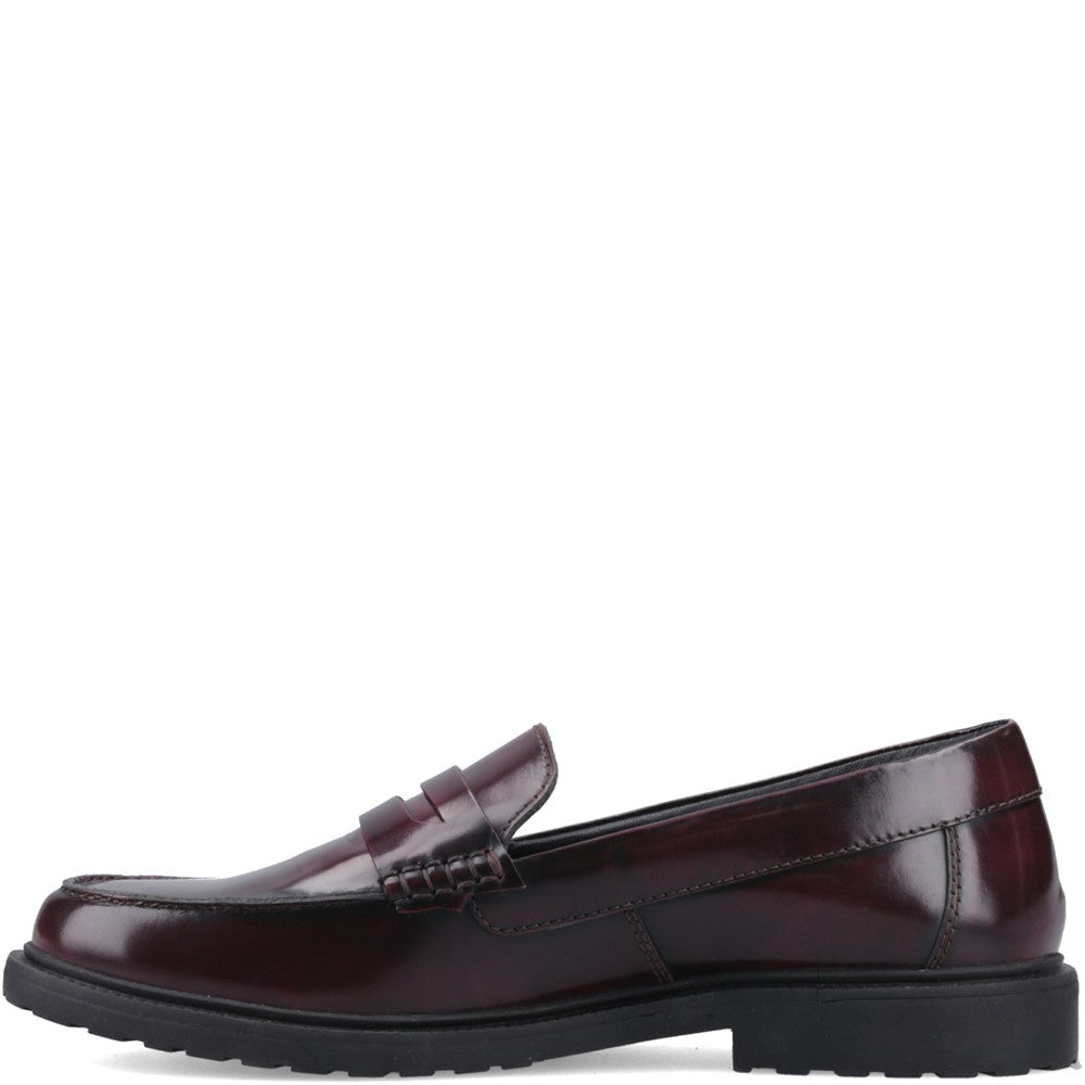 Slip On Ladies Shoes Plum Hush Puppies Verity Shoe