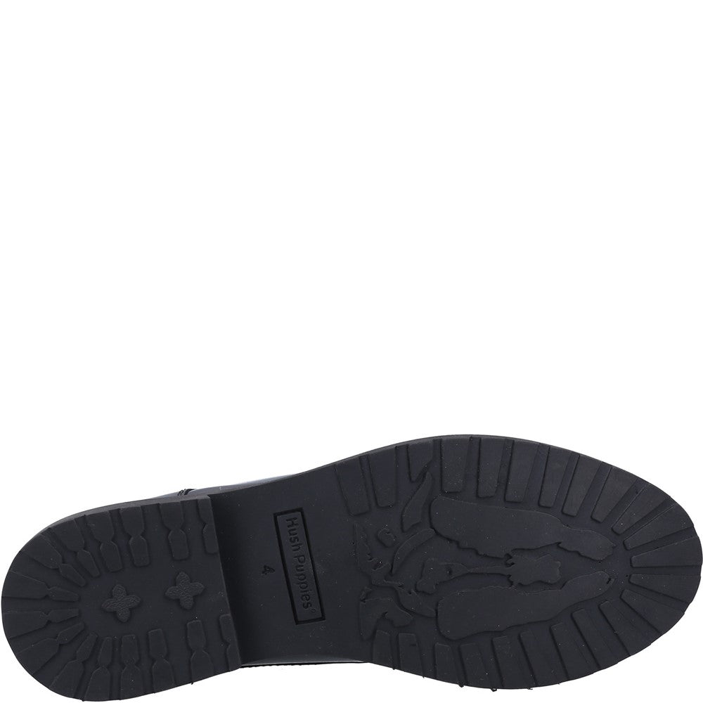 Lace Ladies Shoes Patent Lace Up Hush Puppies Verity Shoe