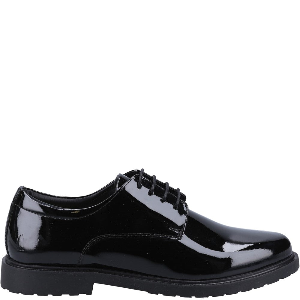 Lace Ladies Shoes Patent Lace Up Hush Puppies Verity Shoe