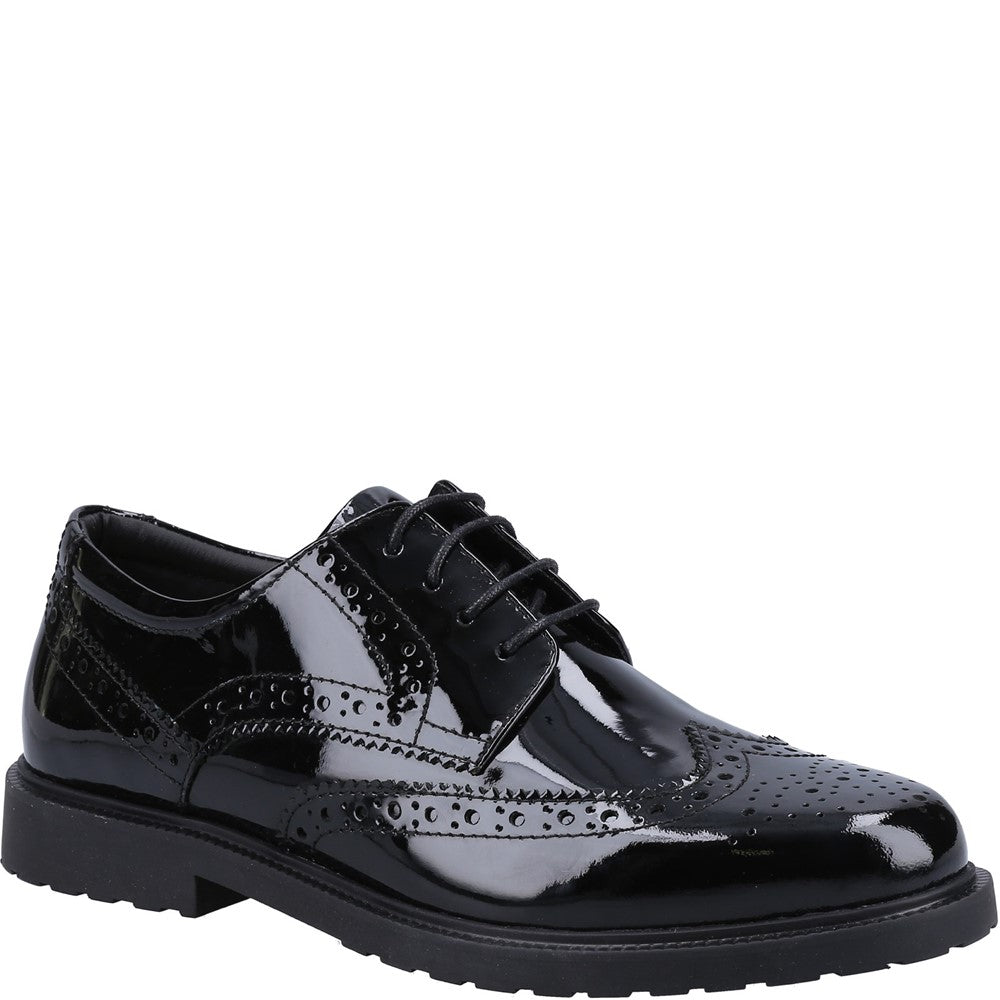 Womens Hush Puppies Black Verity Brogue Hush Puppies UK