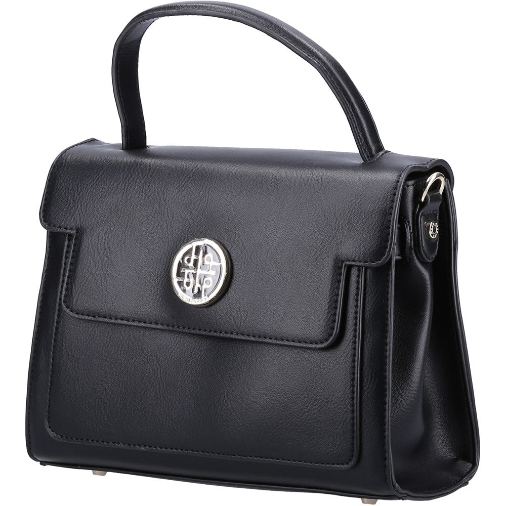 Hand Bags Black Hush Puppies Snow Top Handle Bag