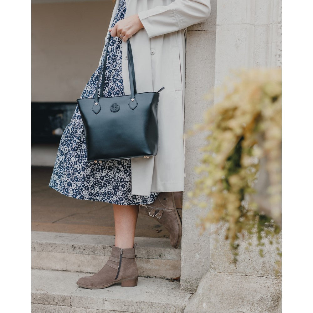 Hand Bags Black Hush Puppies Nikko Tote M Bag