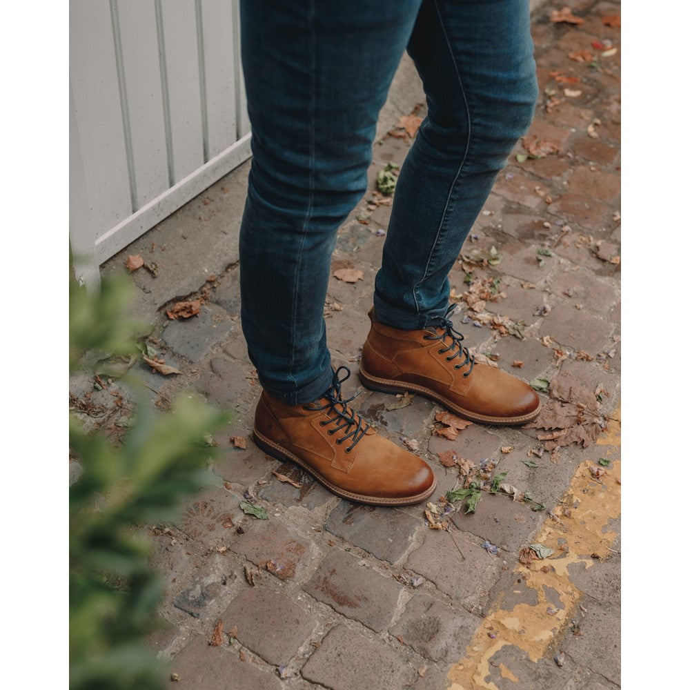 Mens Boots Camel Hush Puppies Joel Boot