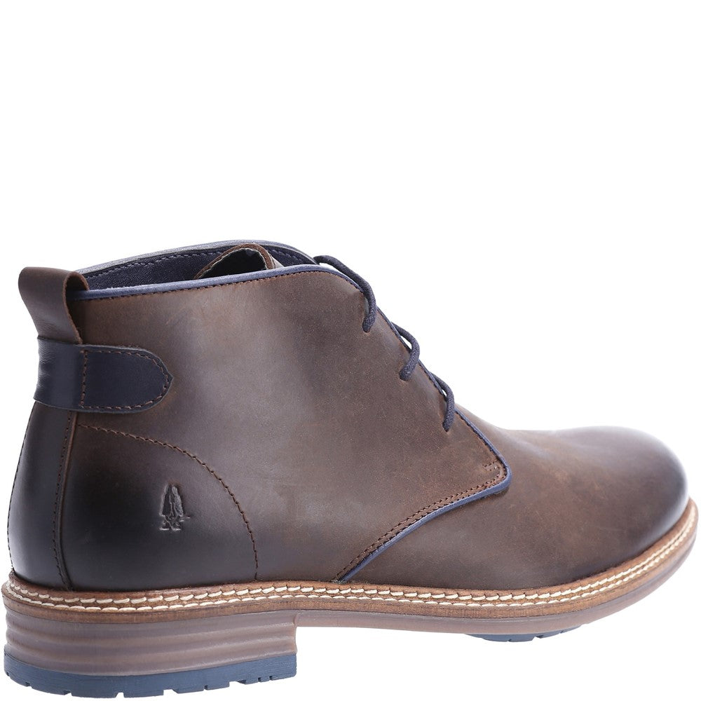 Mens Boots Brown Hush Puppies Jonas Chukka Boot