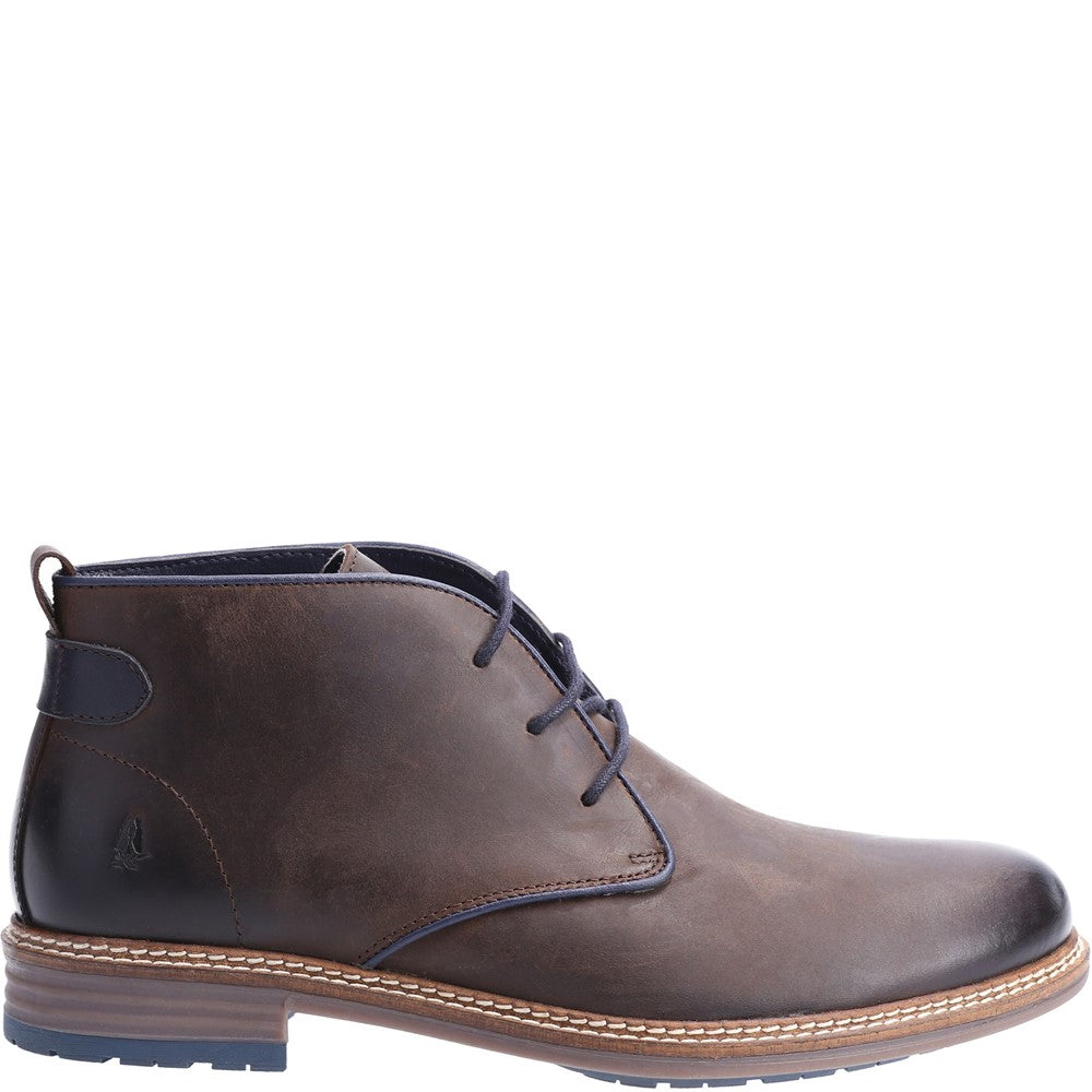 Mens Boots Brown Hush Puppies Jonas Chukka Boot