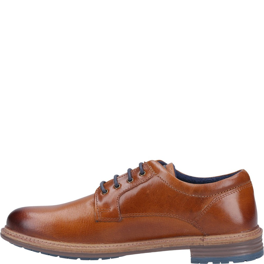 Mens Formal Lace Up Shoes Tan Hush Puppies Julian Shoe