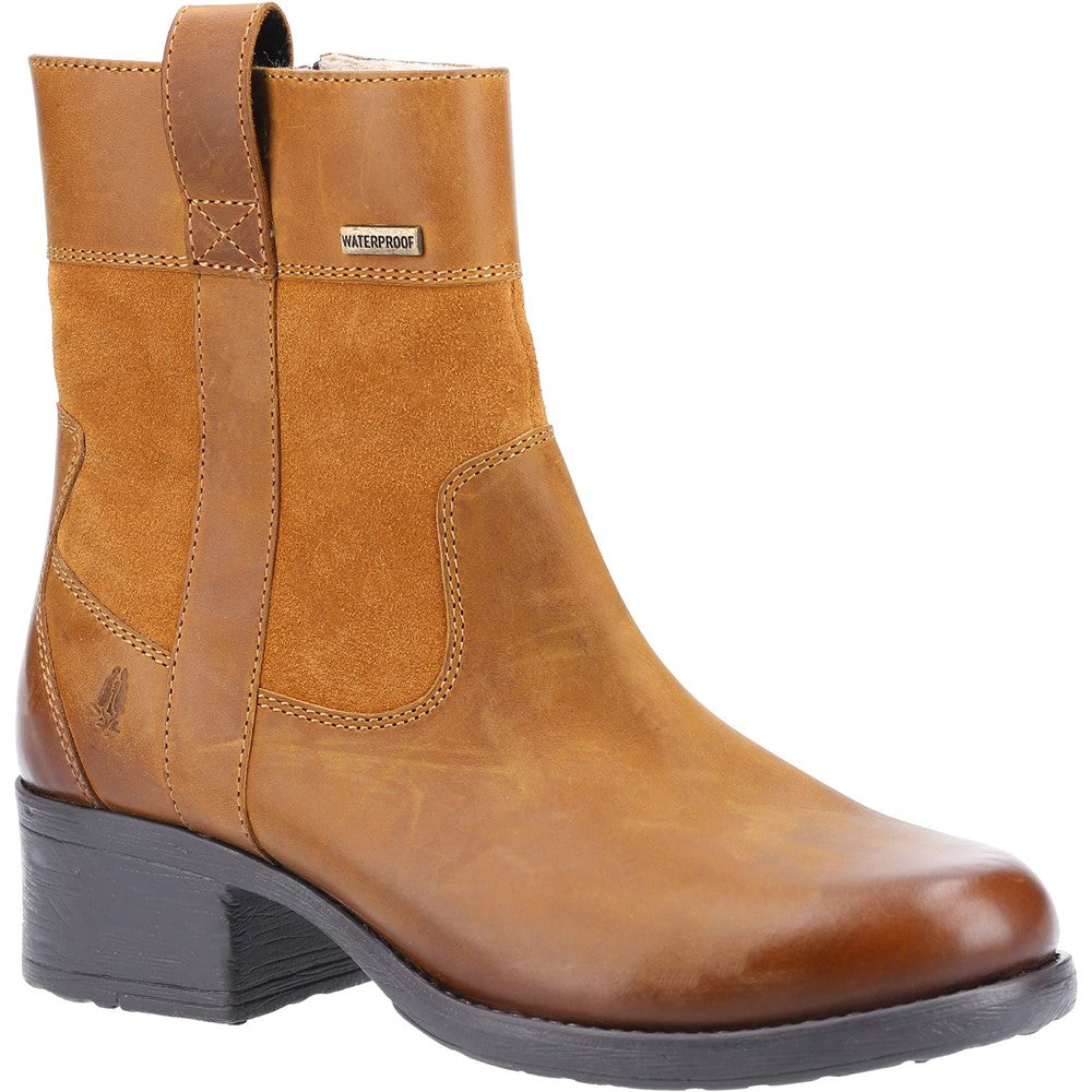 Ladies Ankle Boots Tan Hush Puppies Saskia Boot