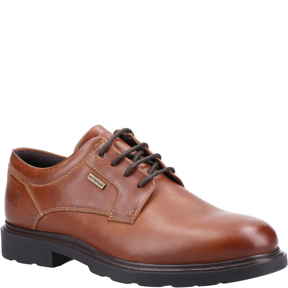 Lace Mens Summer Tan Hush Puppies Pearce Shoe