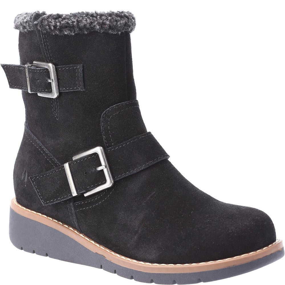 Ladies Ankle Boots Black Hush Puppies Lexie Boot