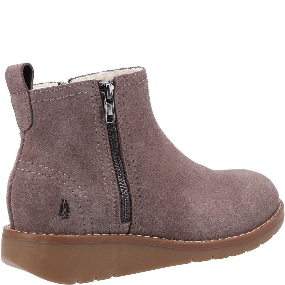 Ladies Ankle Boots Taupe Hush Puppies Libby Boot