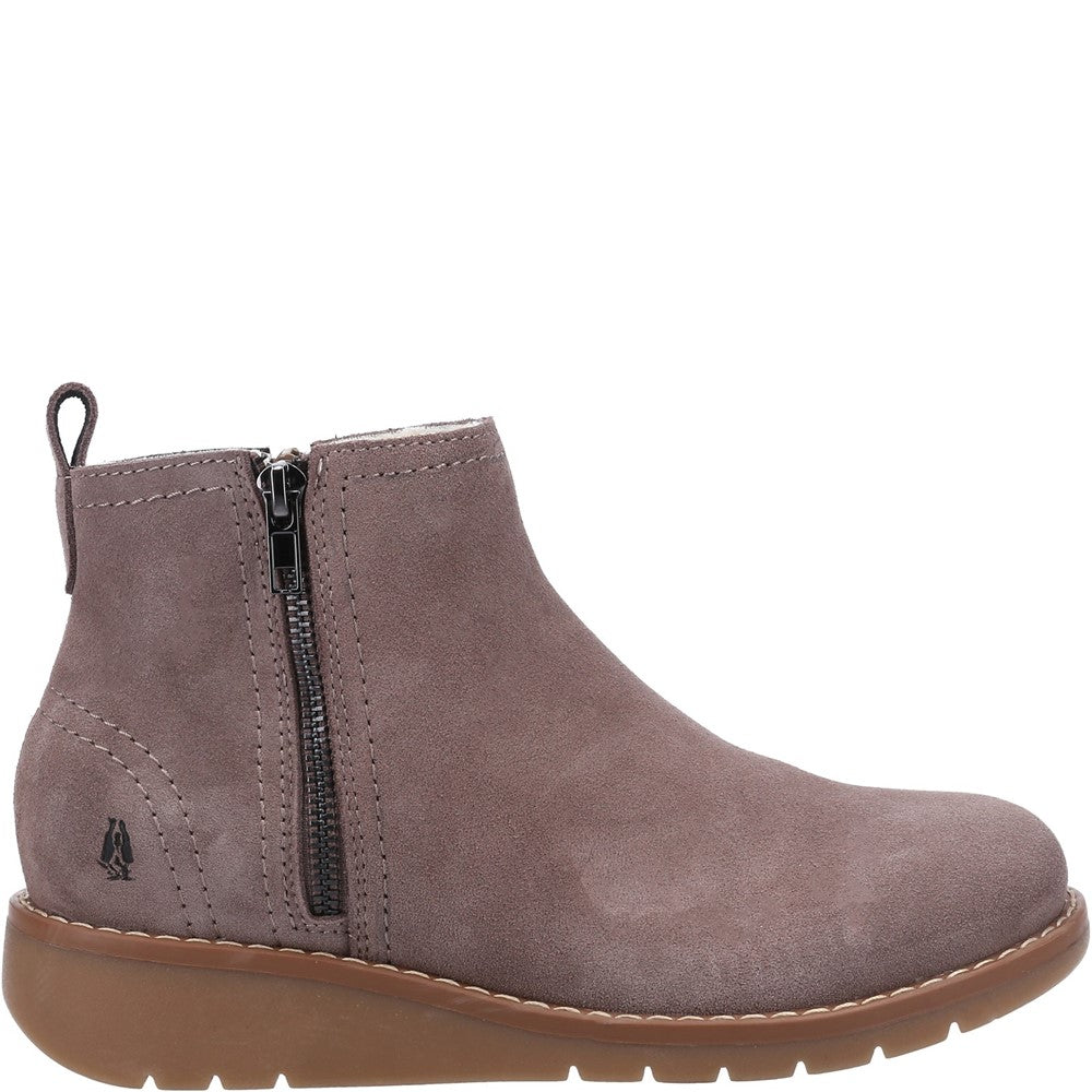 Ladies Ankle Boots Taupe Hush Puppies Libby Boot