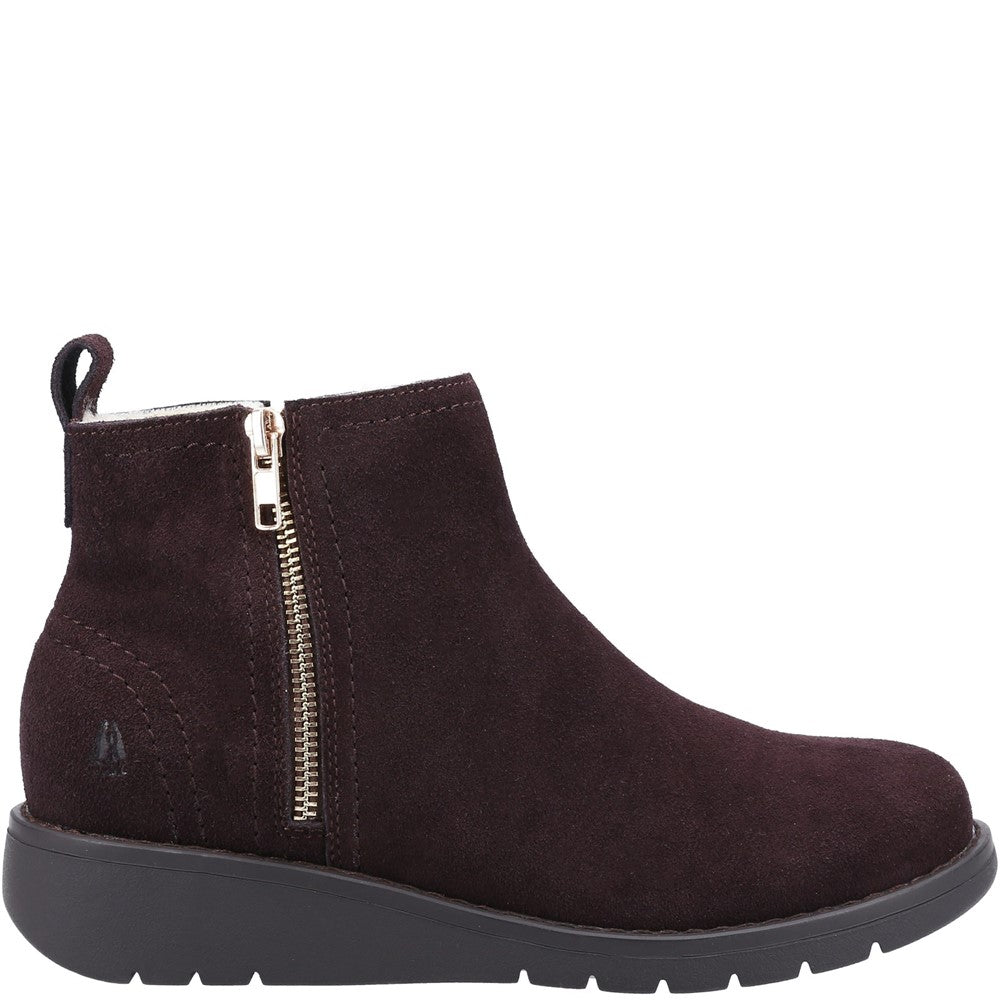 Ladies Ankle Boots Brown Hush Puppies Libby Boot