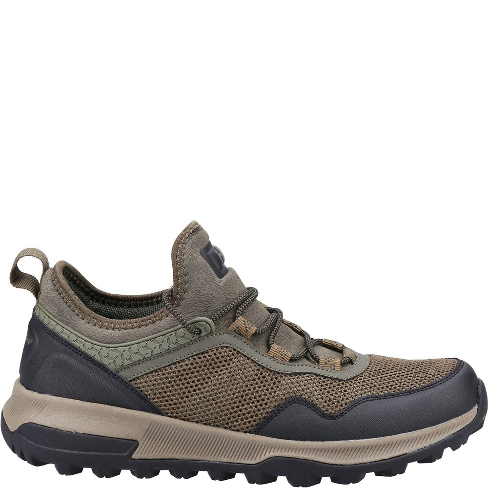 Mens Sports Khaki Hush Puppies Marlen Active Trainer