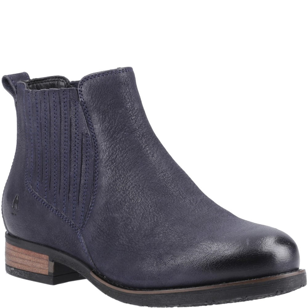 Ladies Ankle Boots Navy Hush Puppies Edith Boot