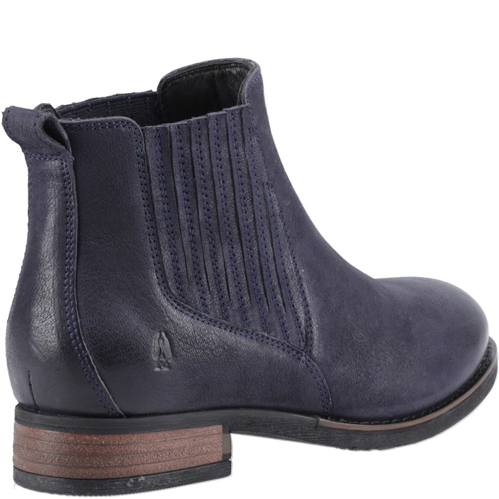 Ladies Ankle Boots Navy Hush Puppies Edith Boot