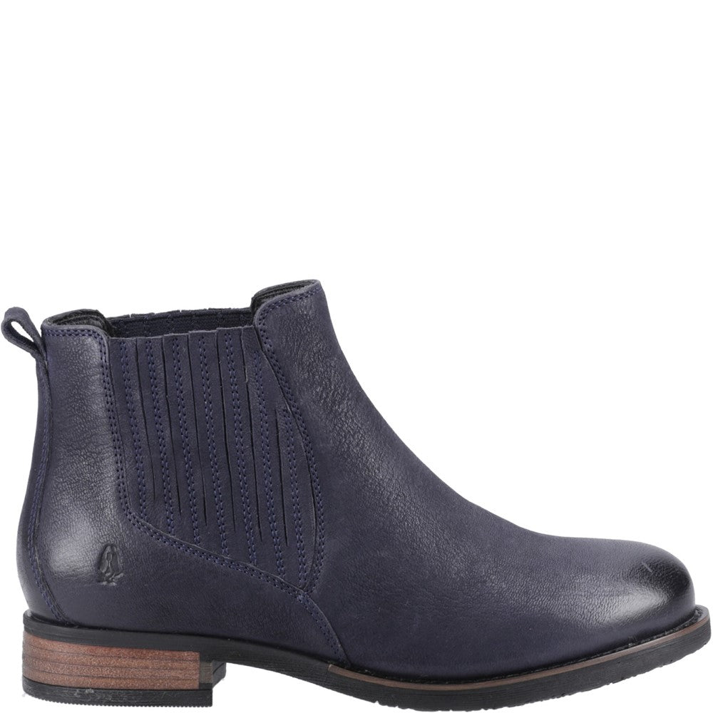 Ladies Ankle Boots Navy Hush Puppies Edith Boot