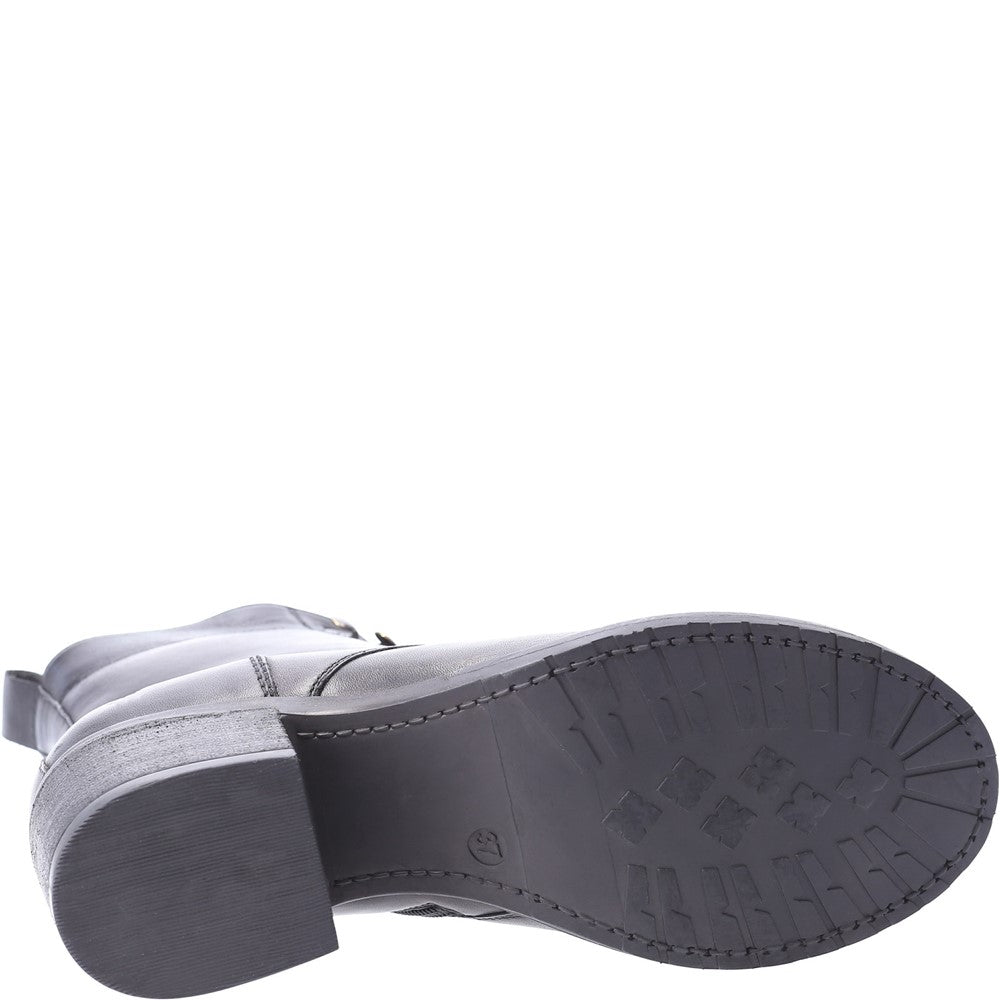 Ladies Ankle Boots Black Hush Puppies Harriet Boot
