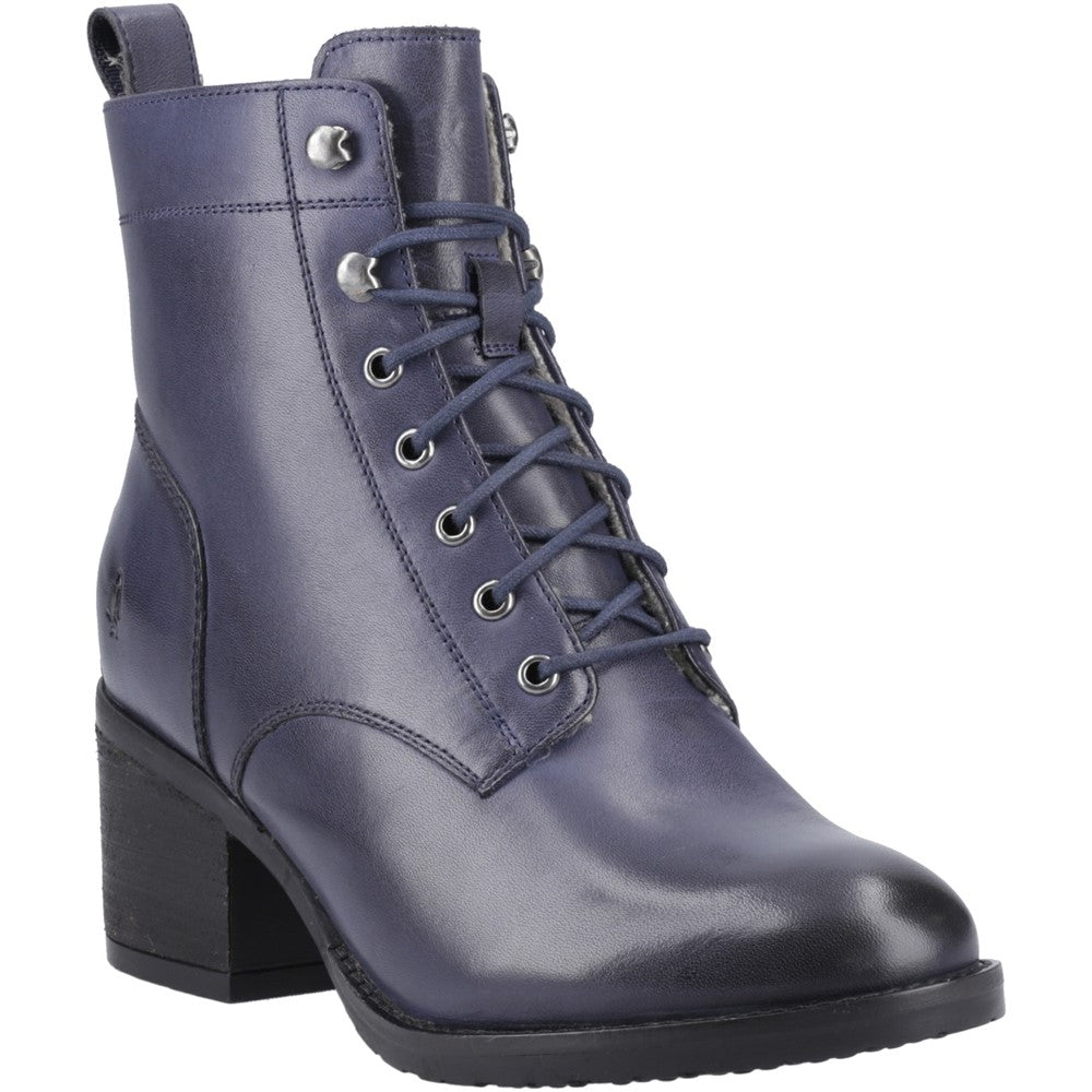 Ladies Ankle Boots Navy Hush Puppies Harriet Boot