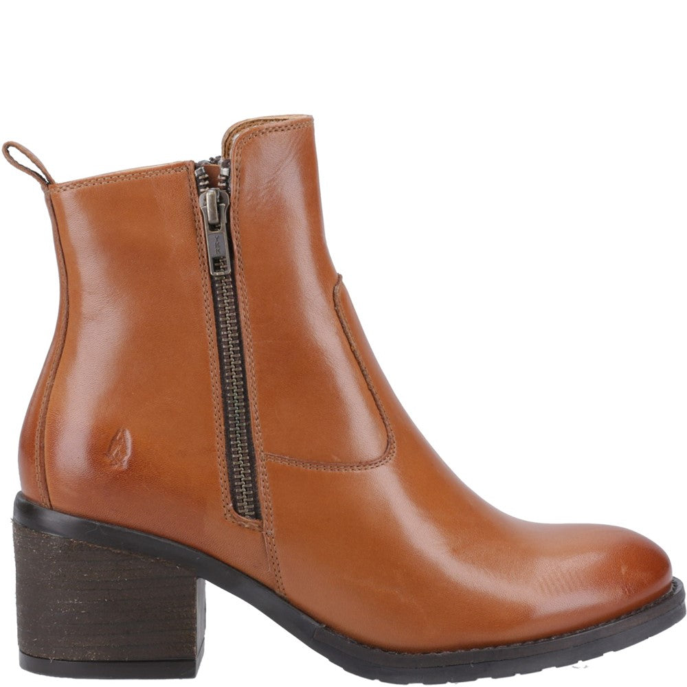 Ladies Ankle Boots Tan Hush Puppies Helena Boot