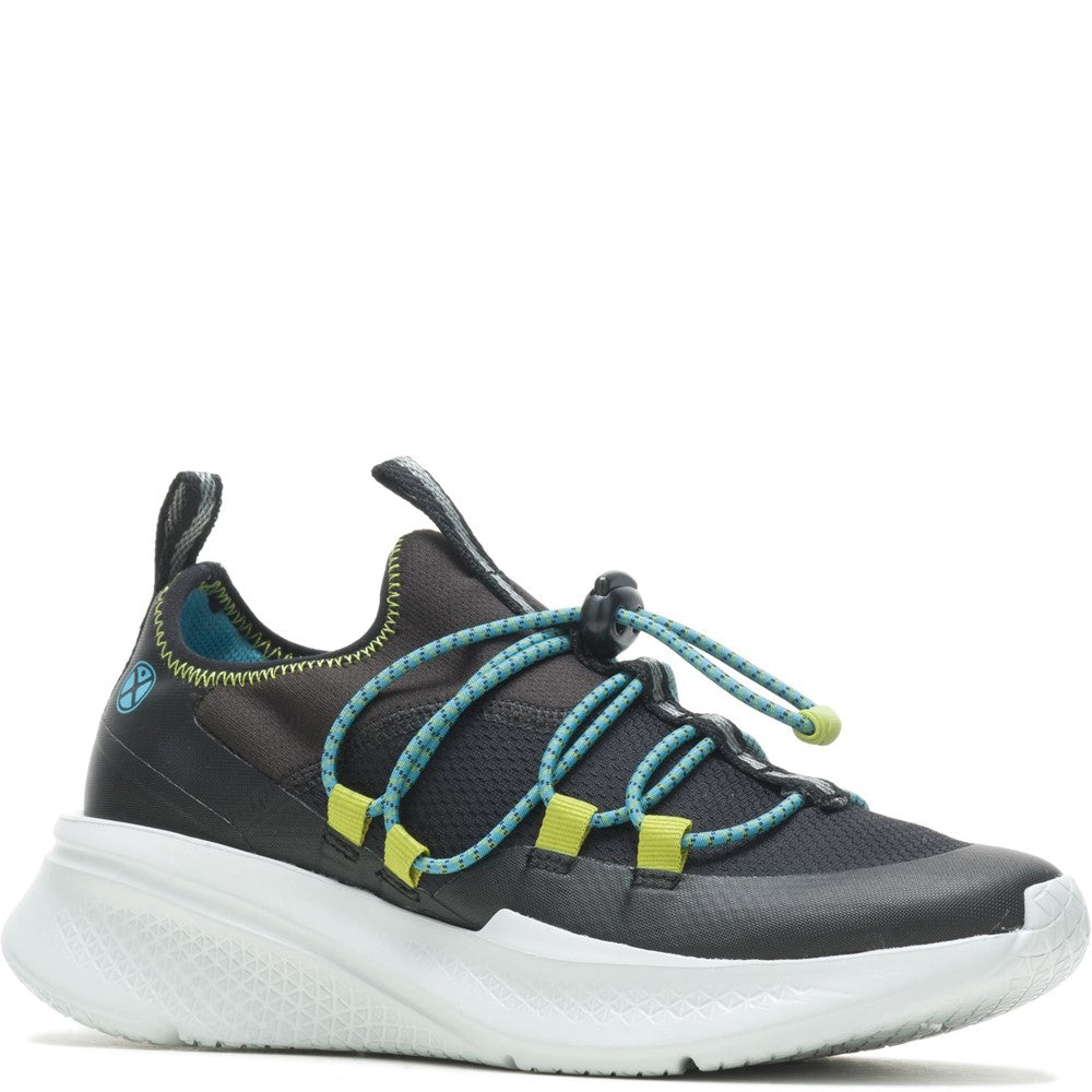 Ladies Sports Black/White Hush Puppies Spark Bungee