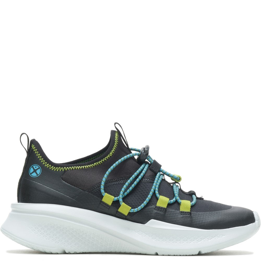 Ladies Sports Black/White Hush Puppies Spark Bungee