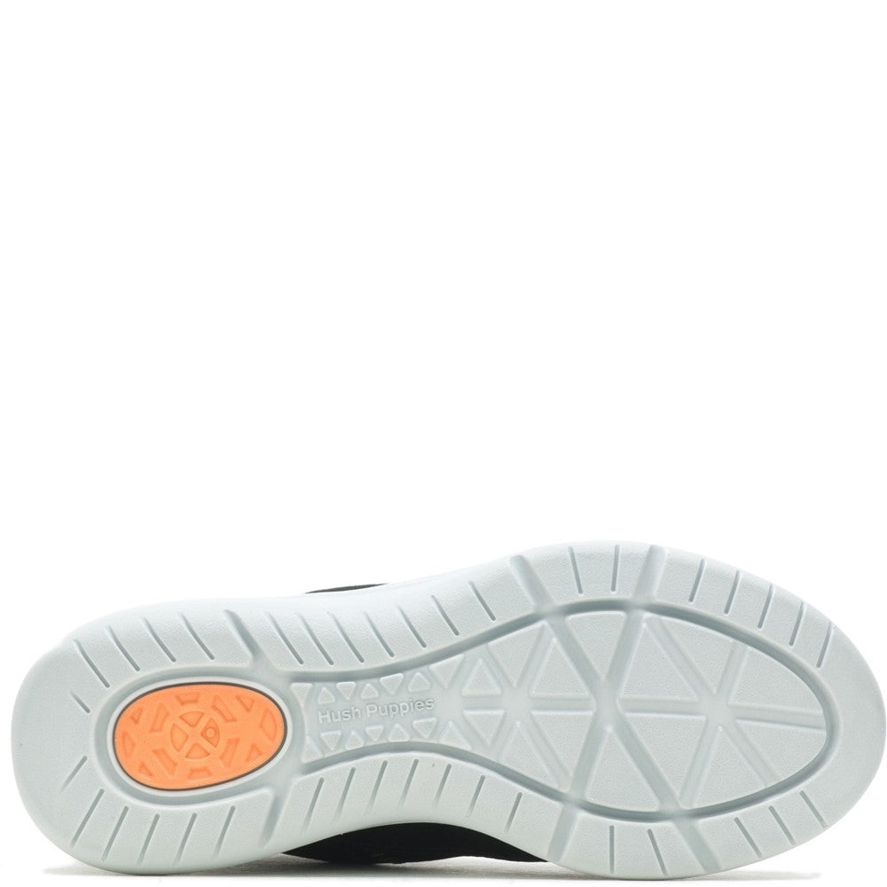 Ladies Sports Black/White Hush Puppies Elevate Chukka