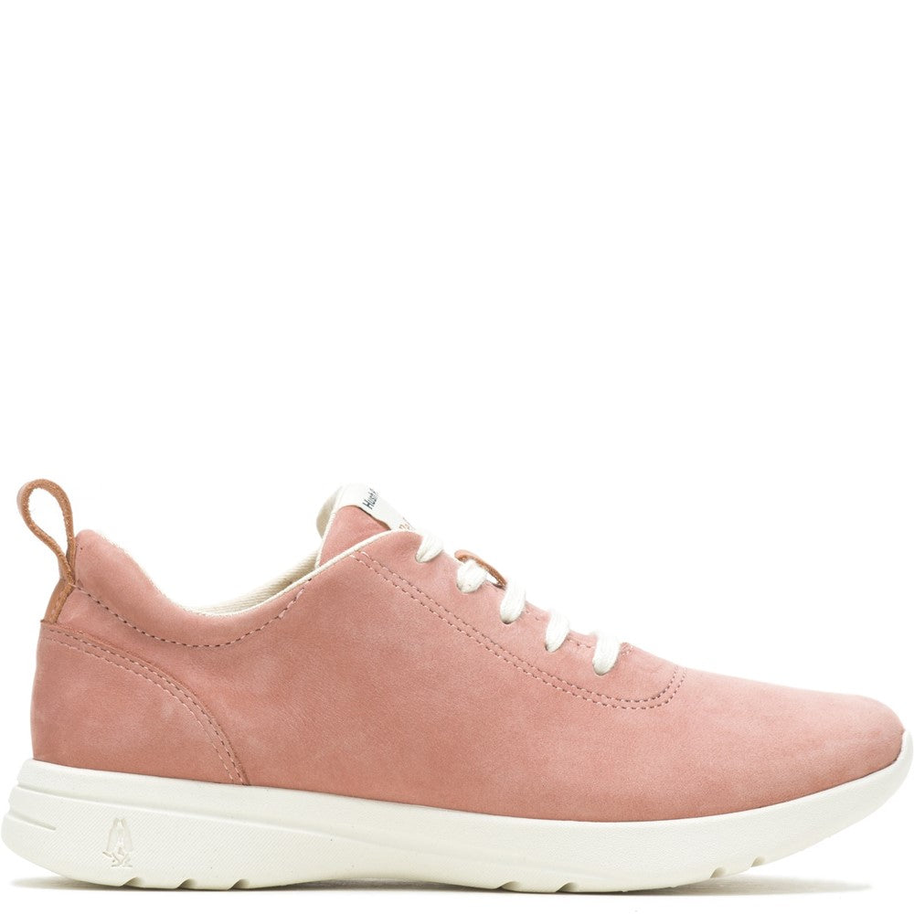 Ladies Sports Blush Hush Puppies Good Leather Shoe