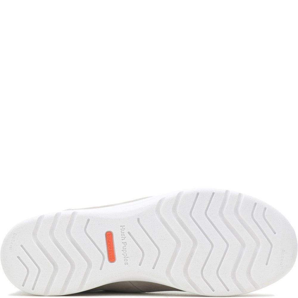 Ladies Sports Grey Hush Puppies Good Leather Shoe