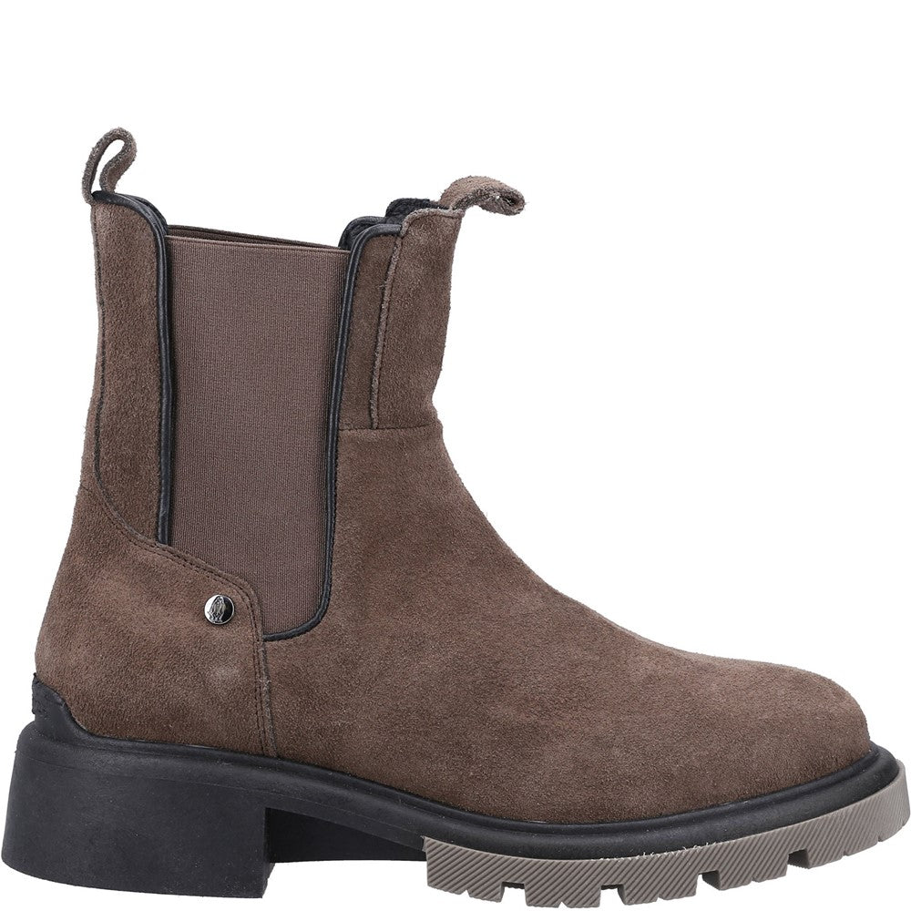 Ladies Ankle Boots Grey Hush Puppies Rita Chelsea Boot
