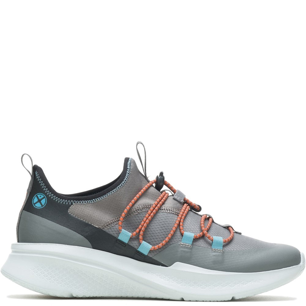 Mens Sports Grey Hush Puppies Spark Bungee