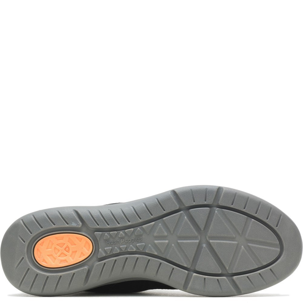 Mens Sports Black Hush Puppies Elevate Chukka