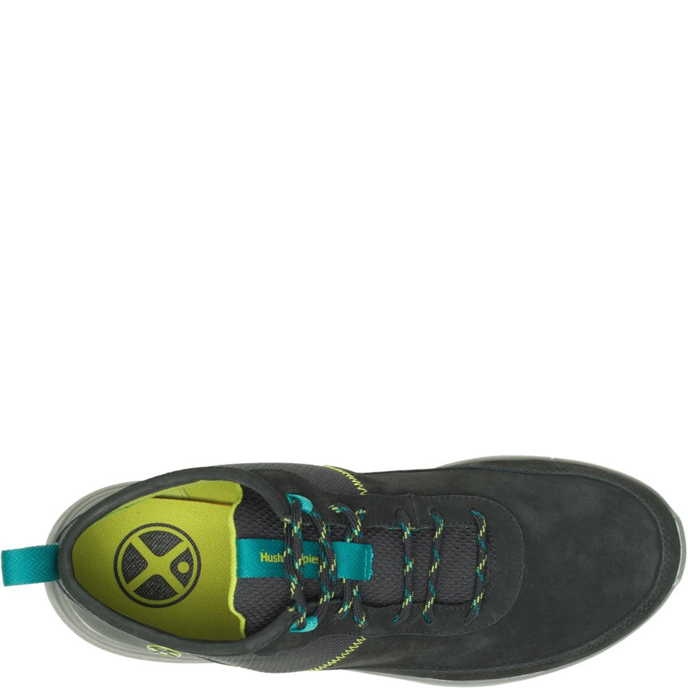 Mens Sports Black Hush Puppies Elevate Chukka