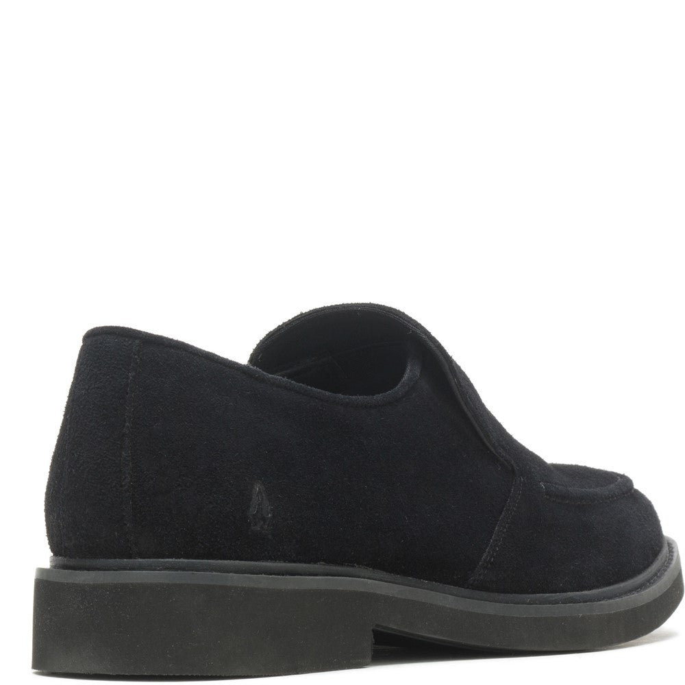 Slip On Mens Summer Black Hush Puppies Earl Shoe
