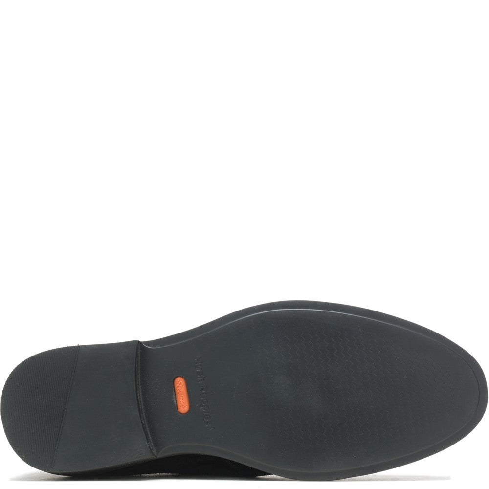 Slip On Mens Summer Black Hush Puppies Earl Shoe